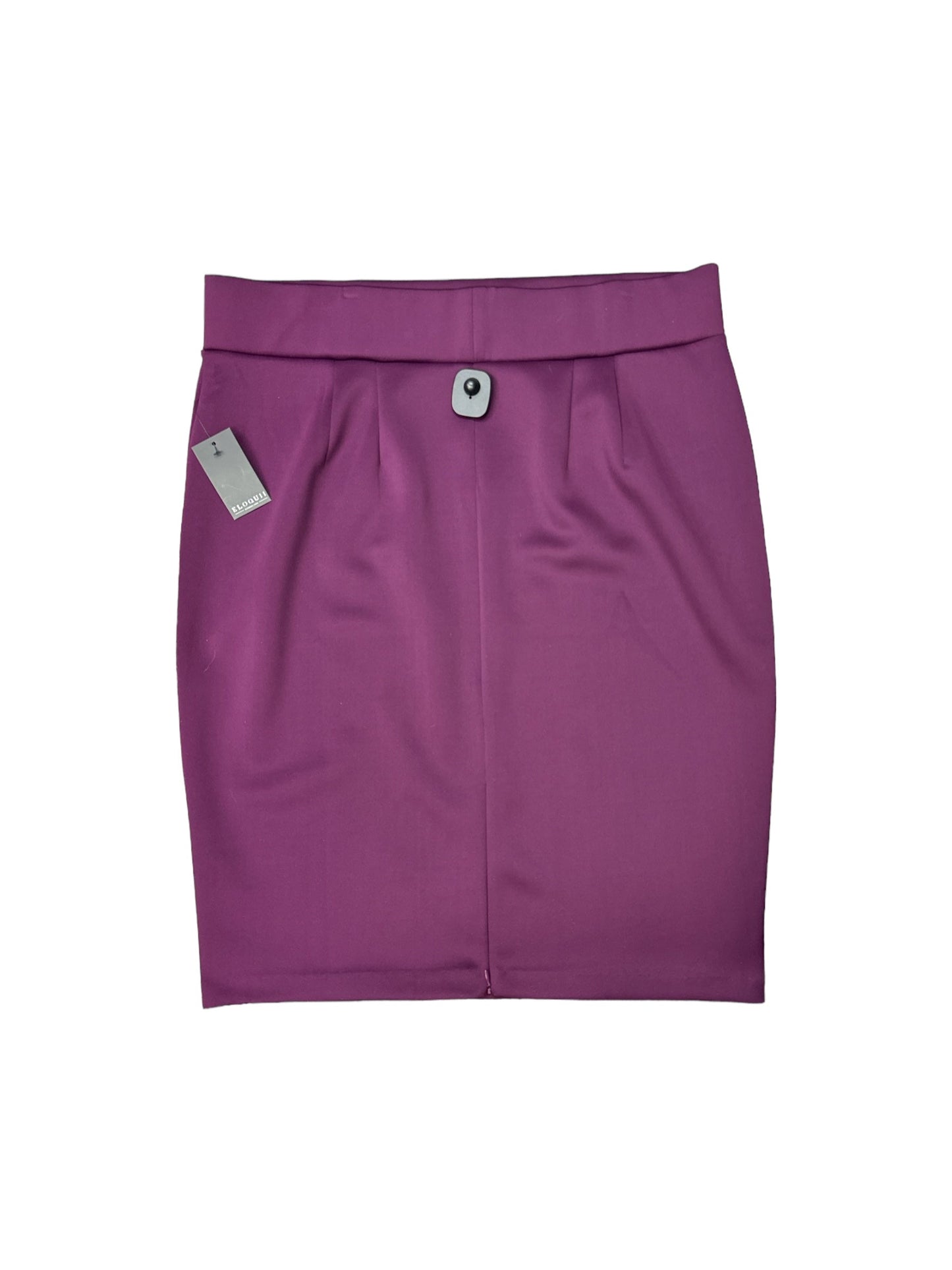 Purple Skirt Midi Eloquii, Size 22