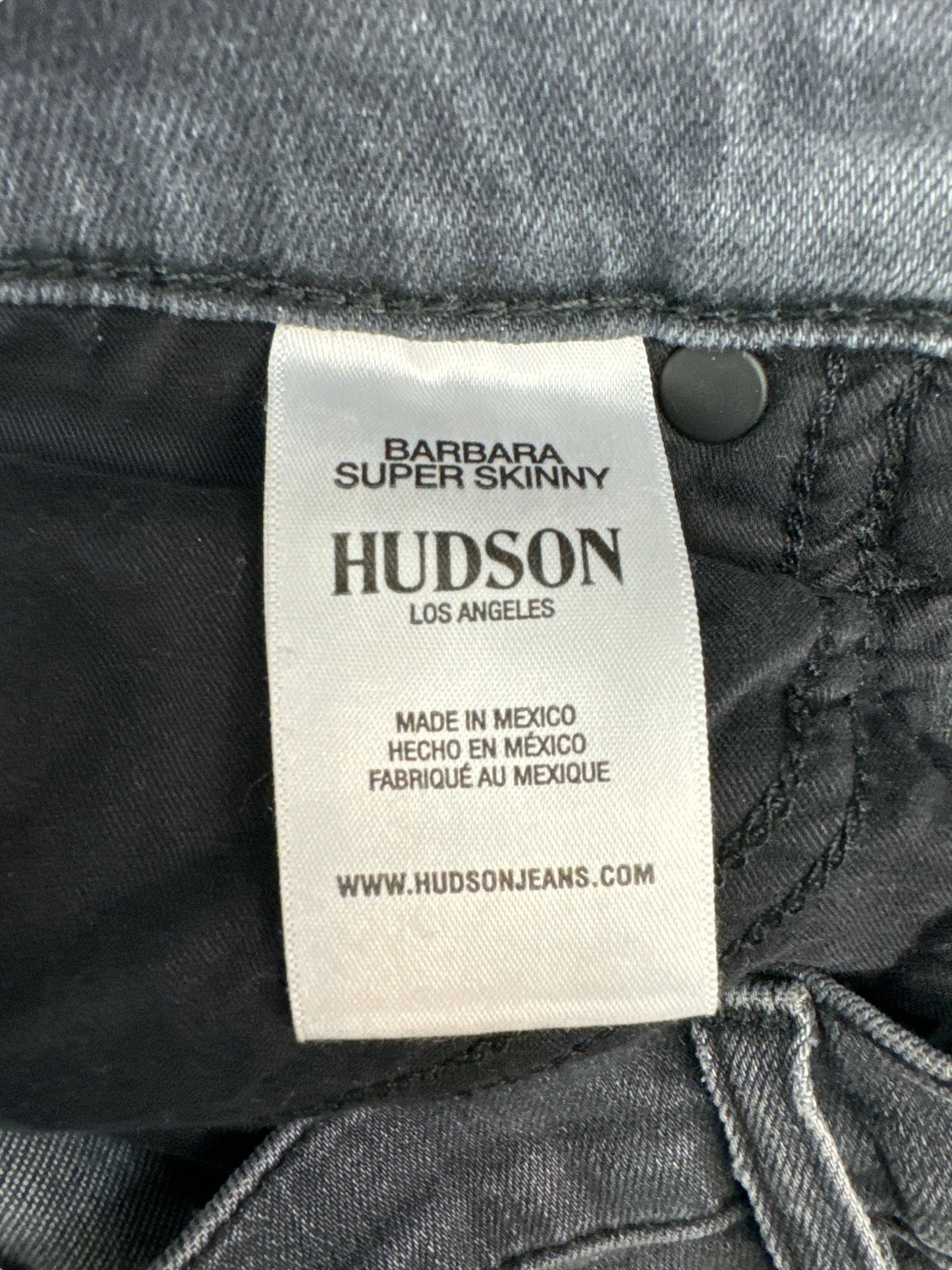 Grey Pants Designer Hudson, Size 4