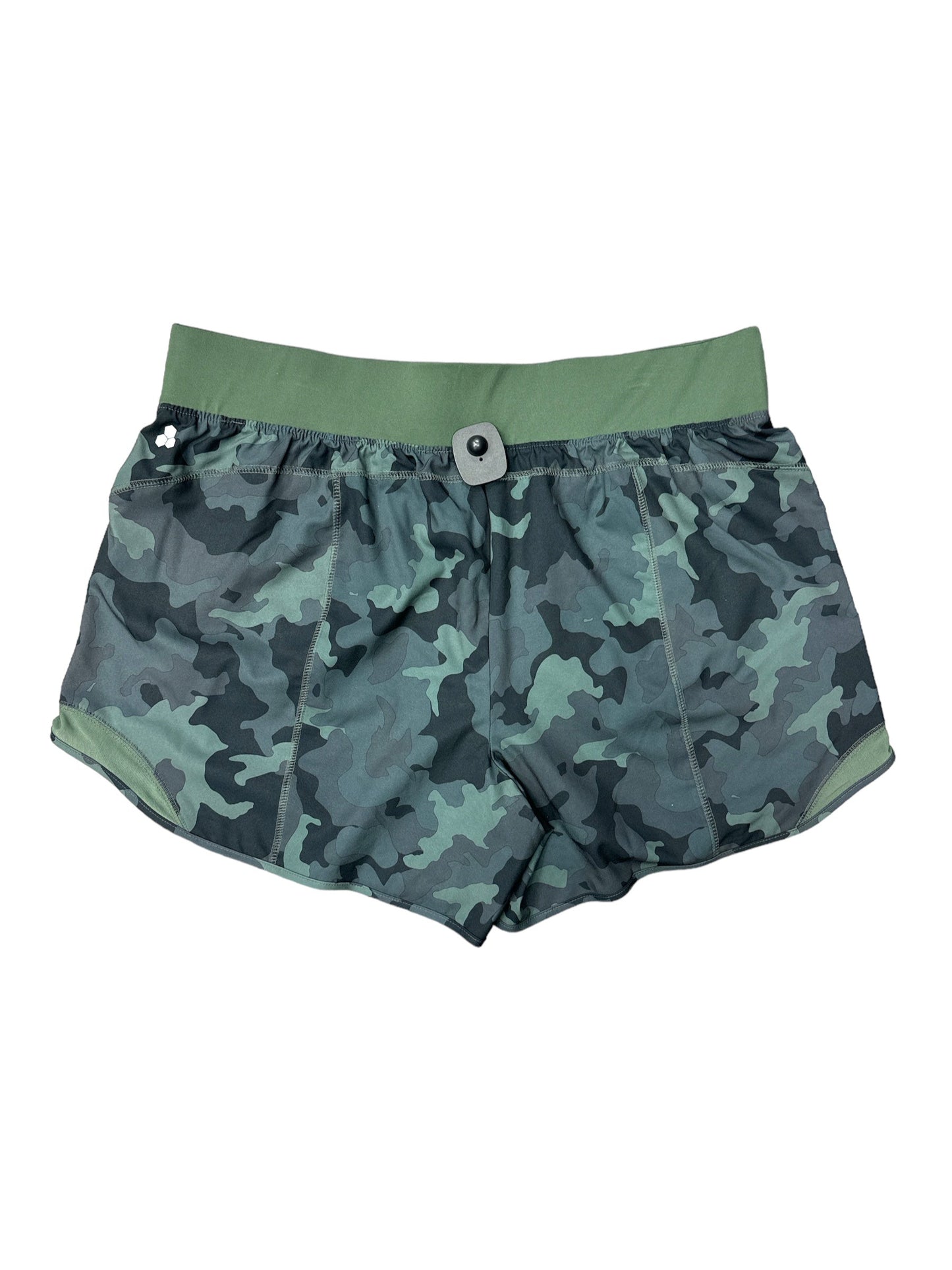 Camouflage Print Athletic Shorts Tek Gear, Size 2x