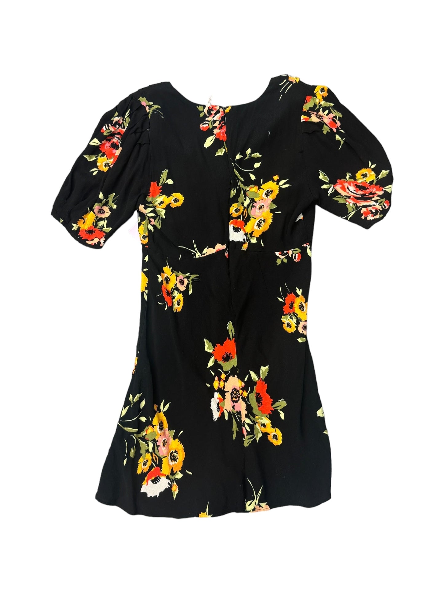 Floral Print Dress Casual Midi Free People, Size 8