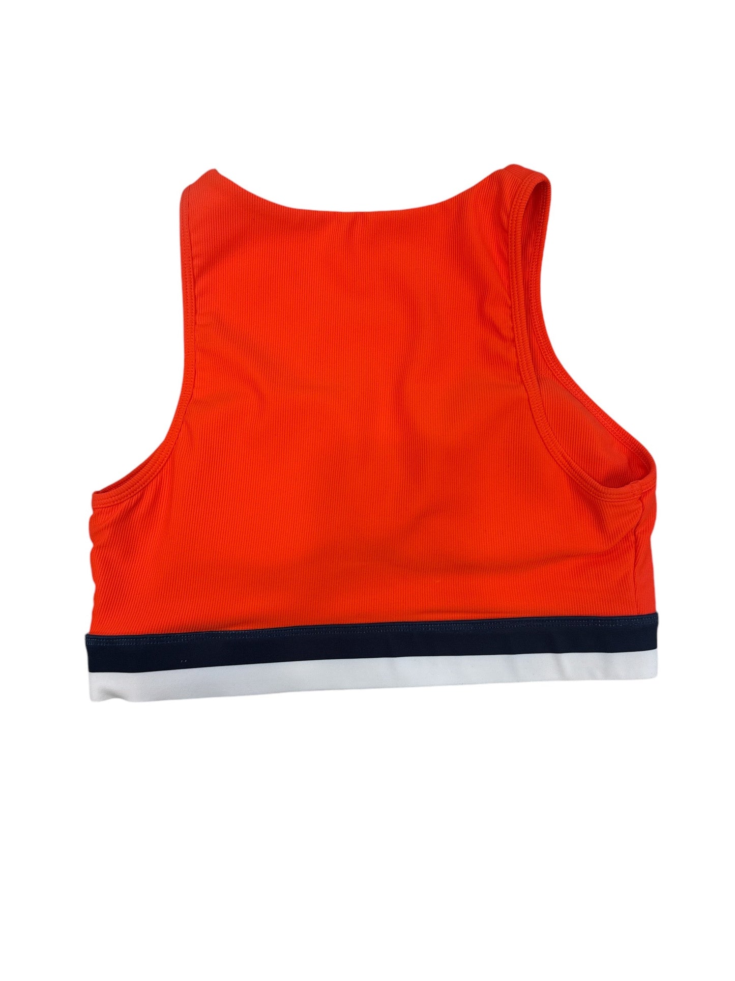 Athletic Bra By Cmb In Orange, Size: L