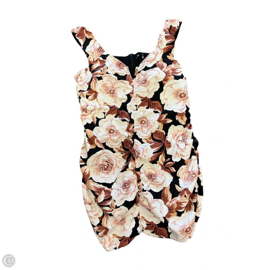 Dress Casual Midi By Express In Floral Print, Size: 16