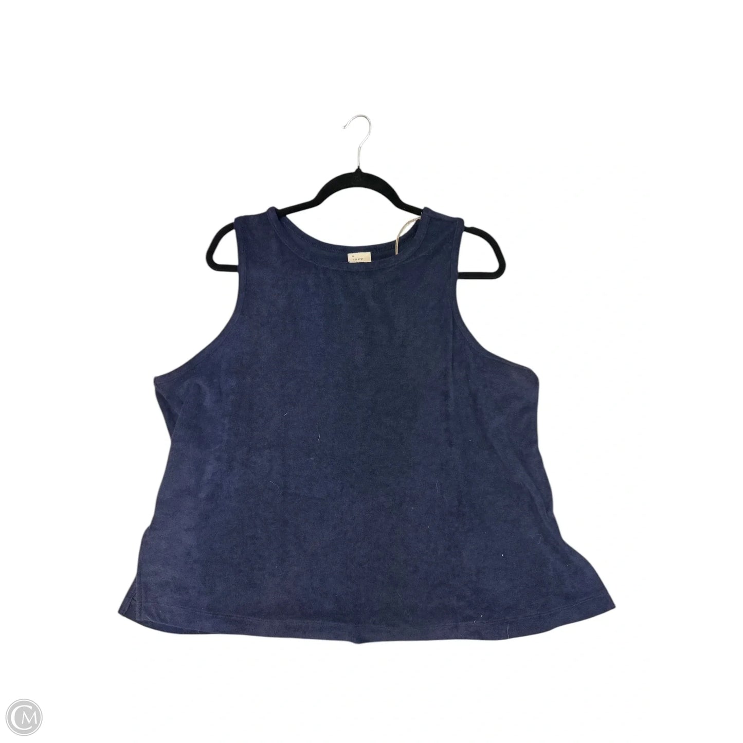 Top Sleeveless By A New Day In Navy, Size: 1x