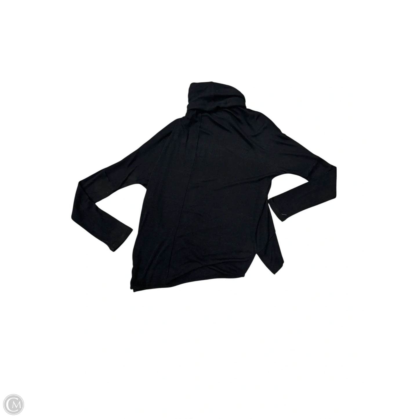 Top Long Sleeve By Bobi In Black, Size: M