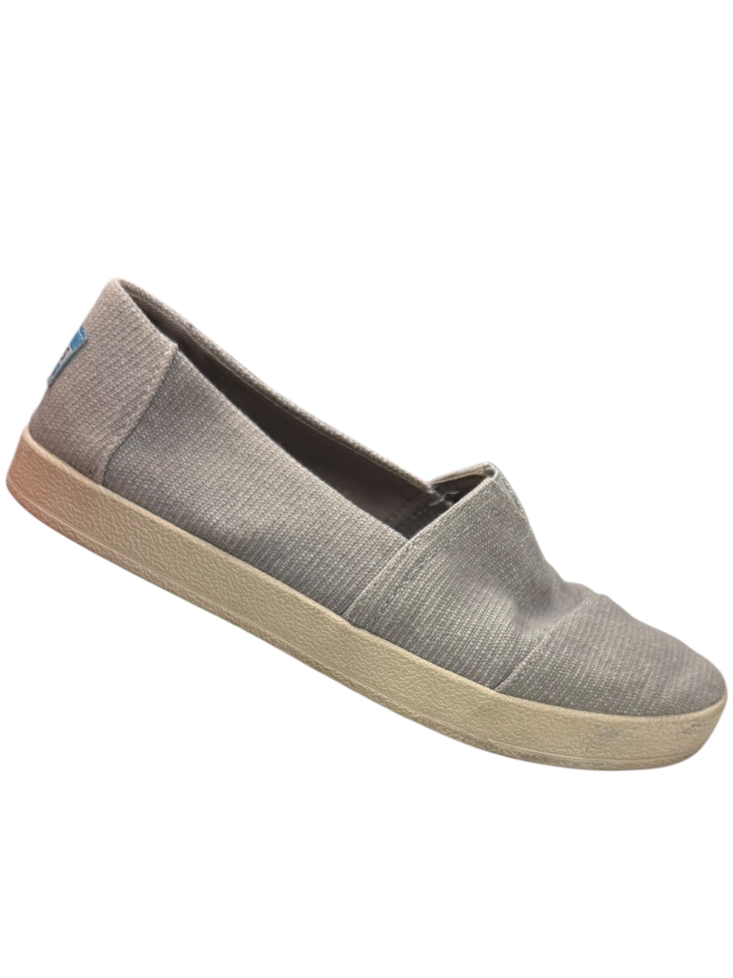 Shoes Flats By Toms In Grey, Size: 7