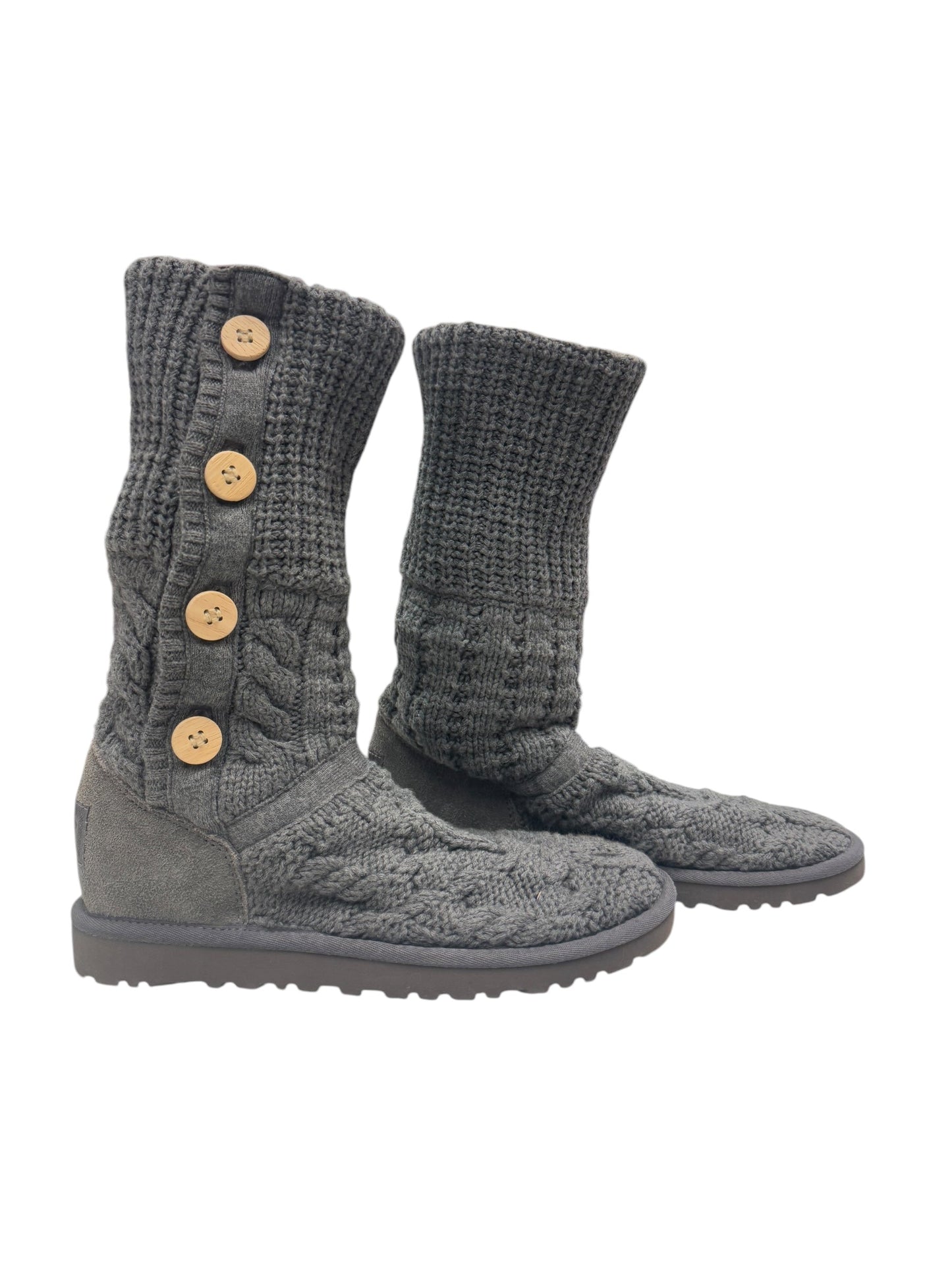 Boots Snow By Ugg In Grey, Size: 8