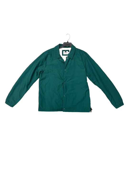 Jacket Puffer & Quilted By Clothes Mentor In Green, Size: L