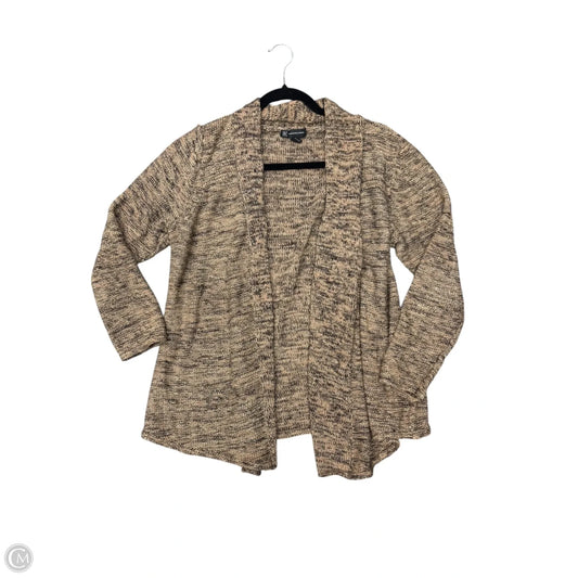 Cardigan By Inc In Brown & Gold, Size: Xl