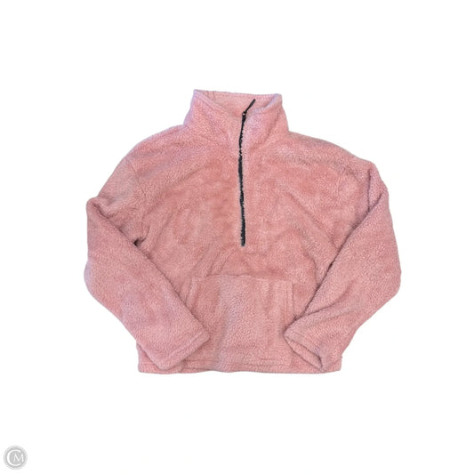 Sweatshirt Collar By Derek Heart In Pink, Size: Xl