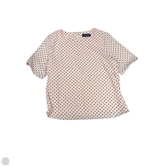 Top Short Sleeve By Black Label In Pink, Size: Xl