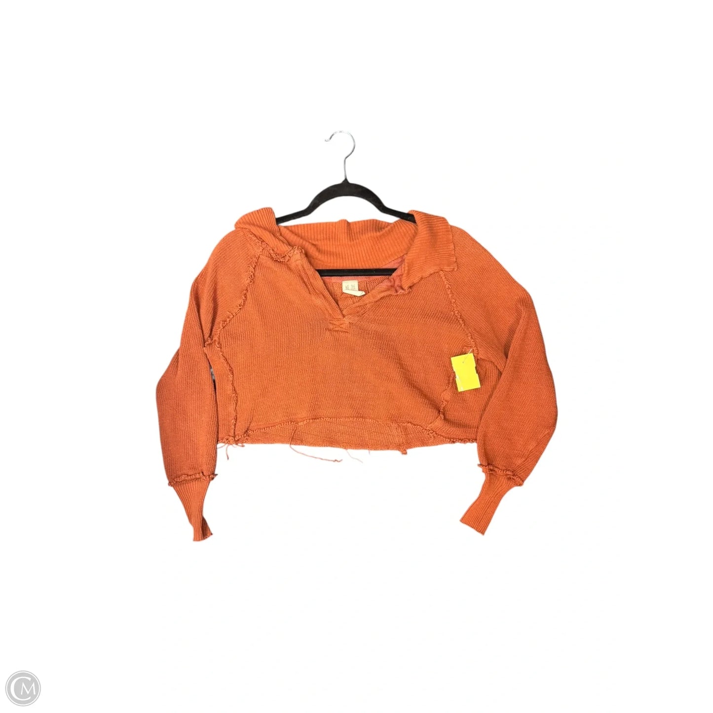 Top Long Sleeve By We The Free In Orange, Size: M