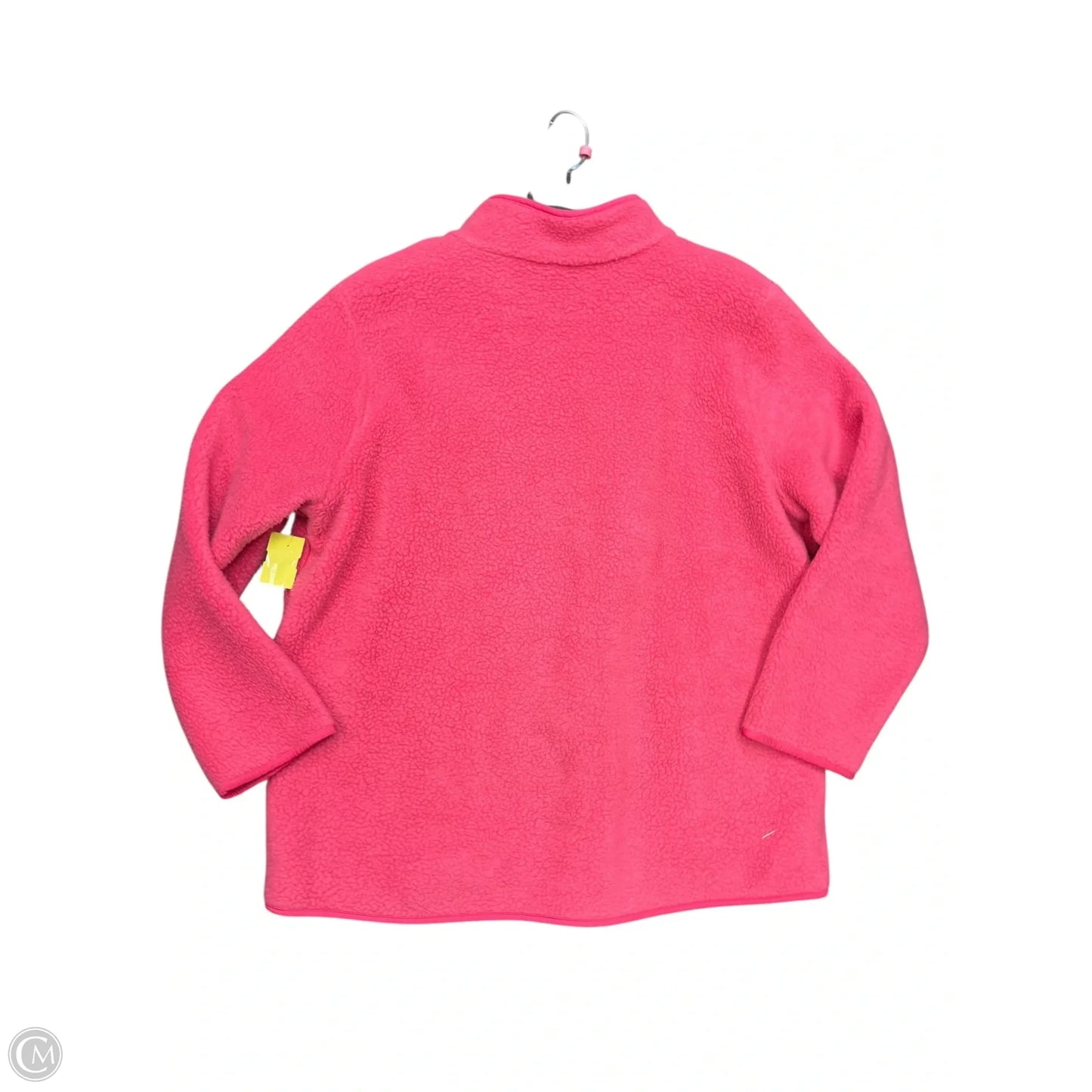 Sweatshirt Collar By Talbots In Pink, Size: 2x