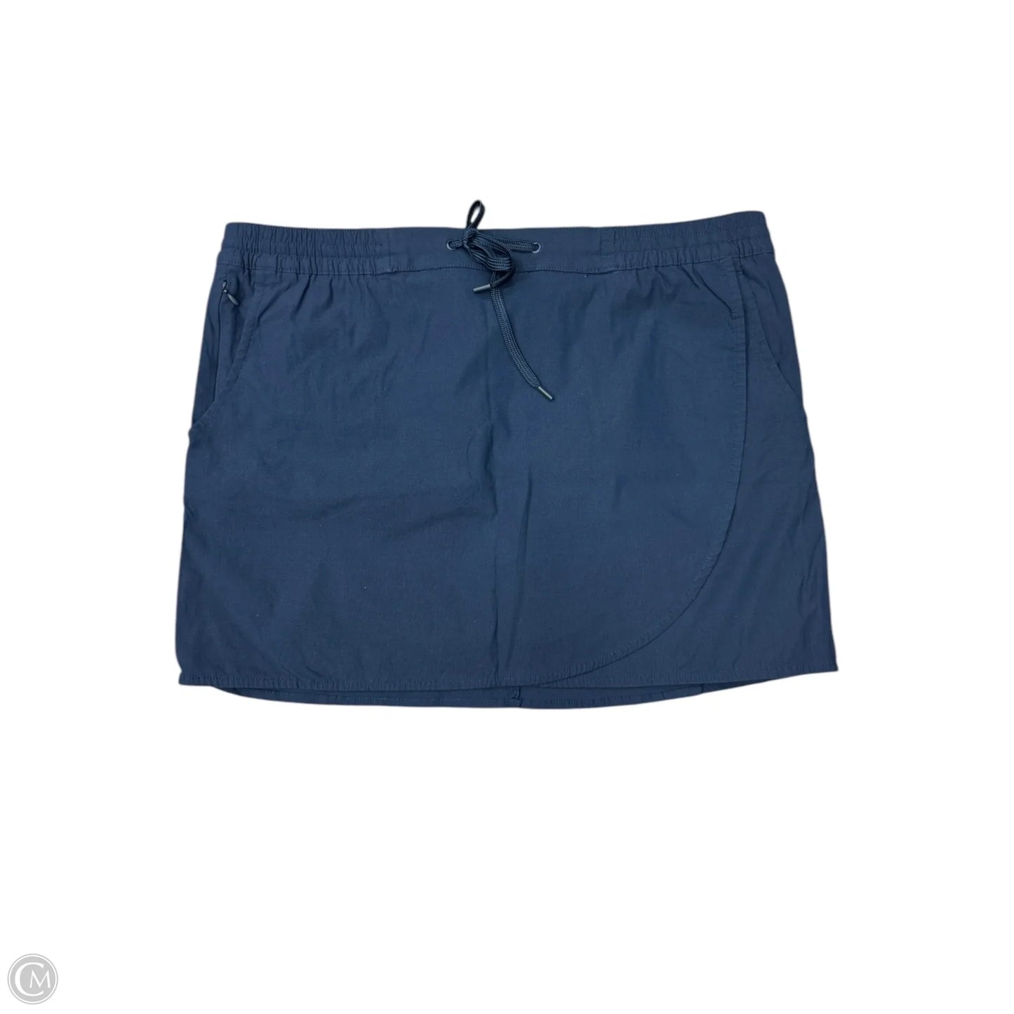 Skort By Eddie Bauer In Navy, Size: 14