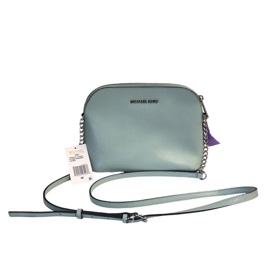 Crossbody Designer By Michael Kors In Aqua, Size:Small