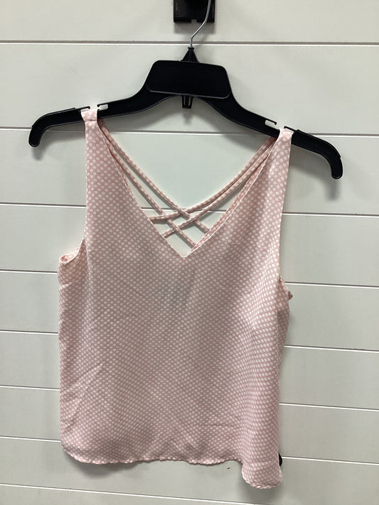 Top Sleeveless By Express In Pink, Size:Xs