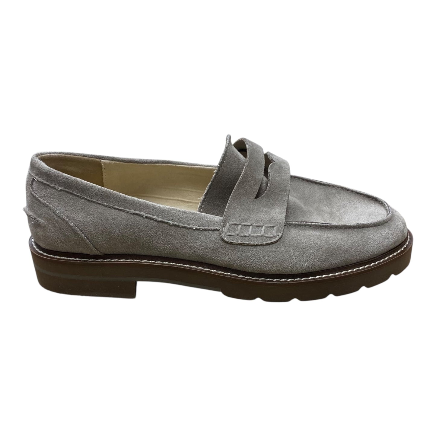 Shoes Flats By Anne Klein In Brown, Size:8.5