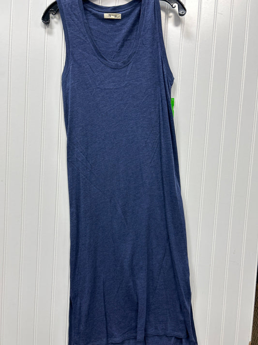 Dress Casual Maxi By Madewell In Blue, Size:M