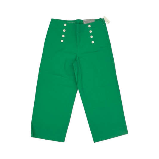 Pants Cropped By Talbots In Green, Size:10