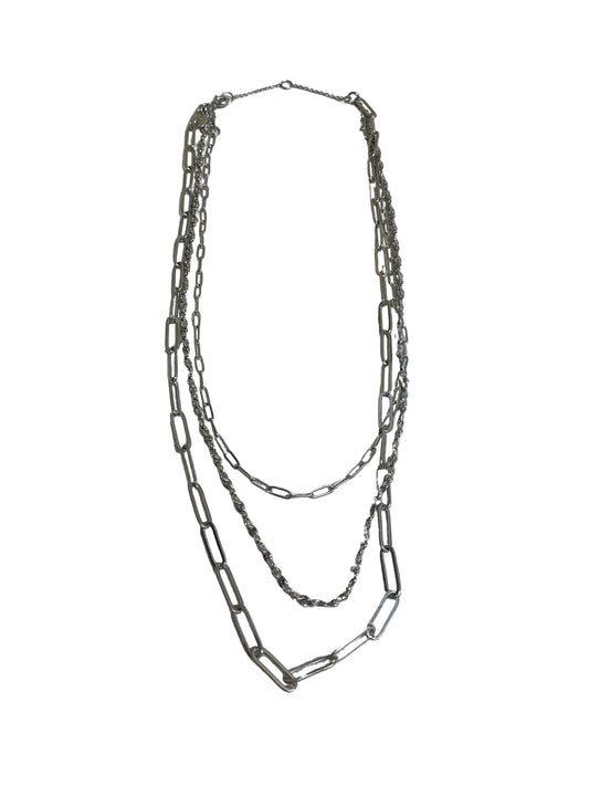 Necklace Layered By Loft In Silver