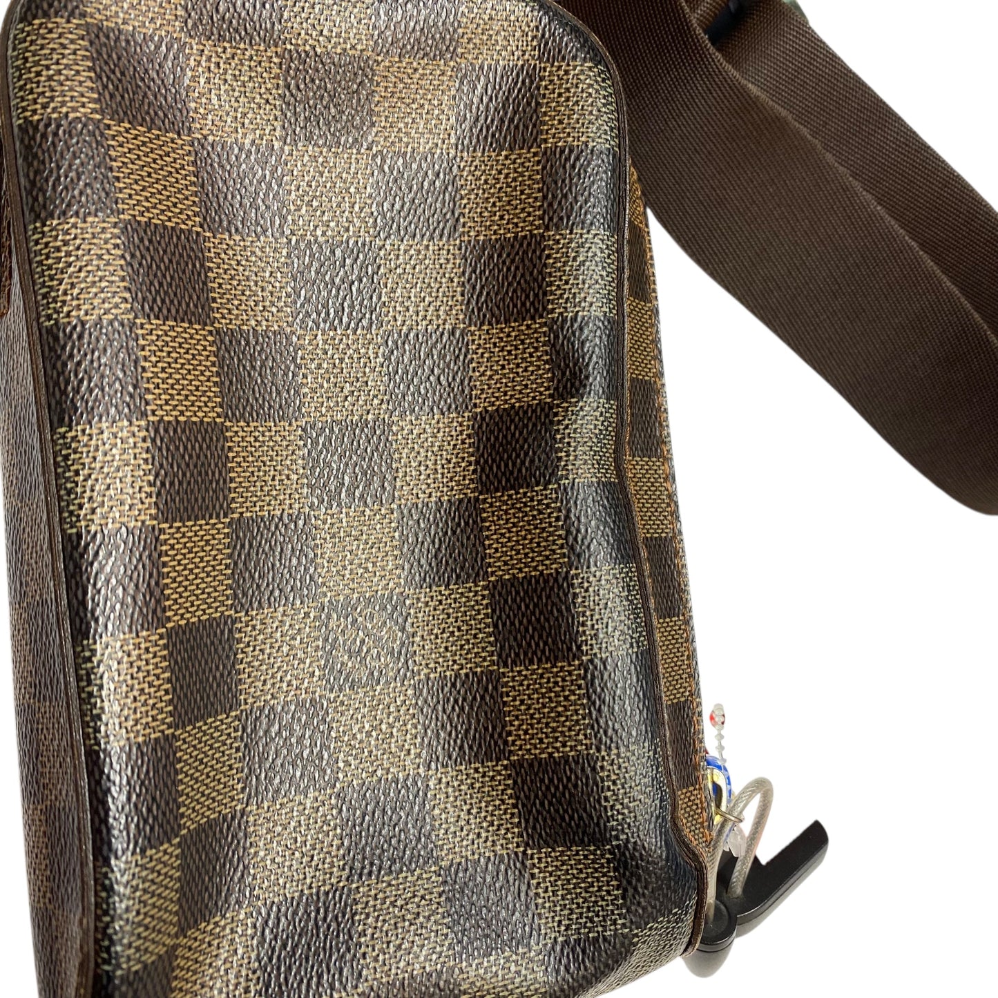 Belt Bag Luxury Designer By Louis Vuitton In Brown, Size:Small