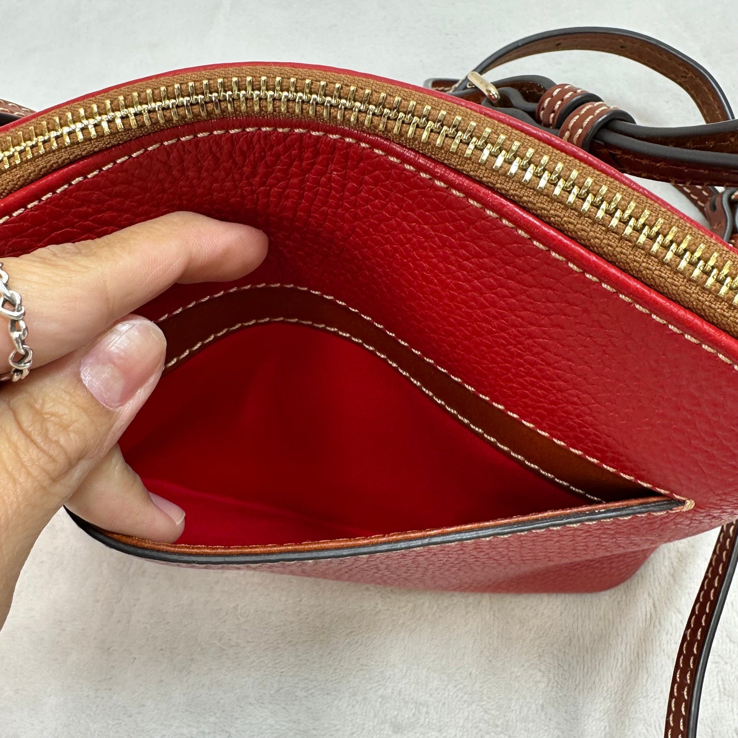 Crossbody Designer By Dooney And Bourke, Size: Small