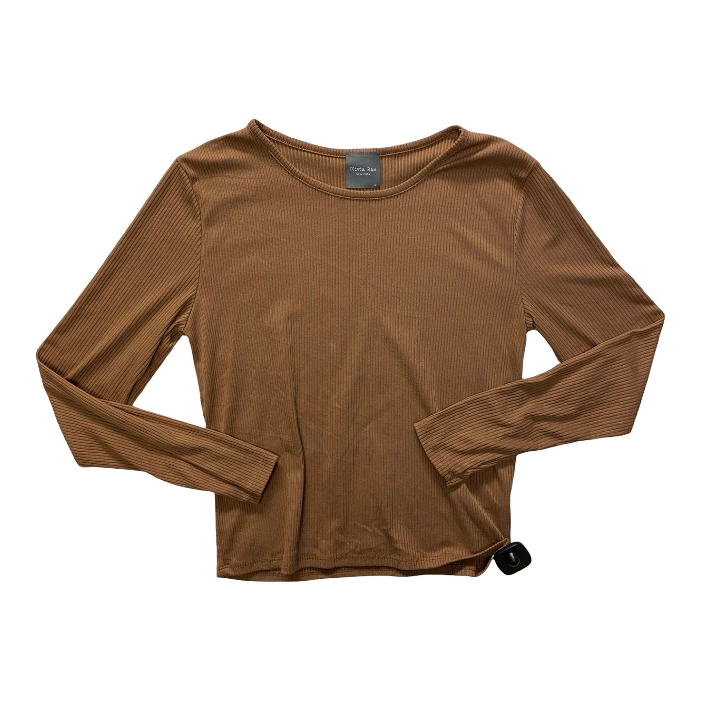 Top Ls By Olivia Rae In Brown, Size:M