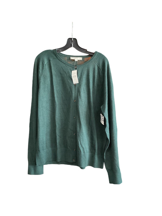 Sweater By Style And Company In Green, Size: 1x