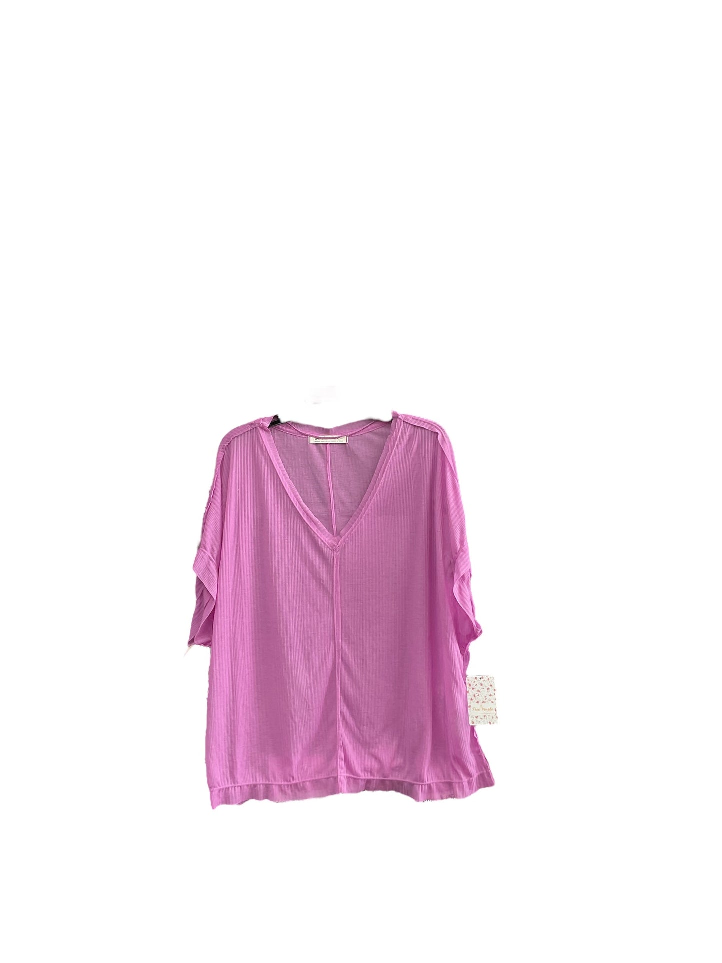 Top Short Sleeve By We The Free In Purple, Size: M