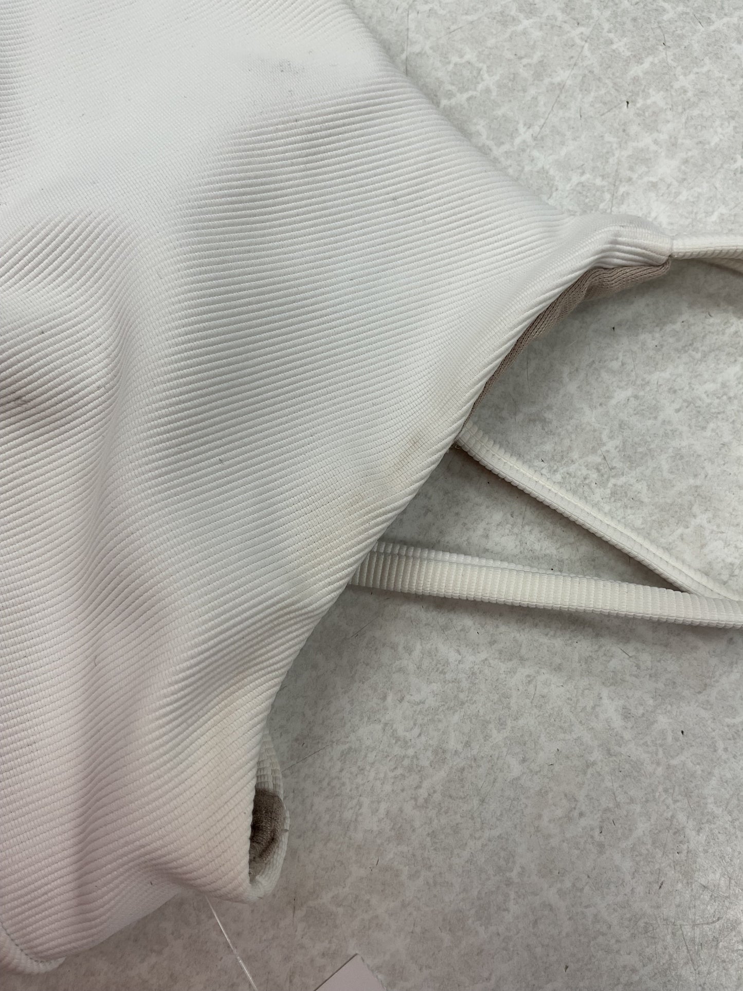 Athletic Bra By Lululemon In White, Size: 6