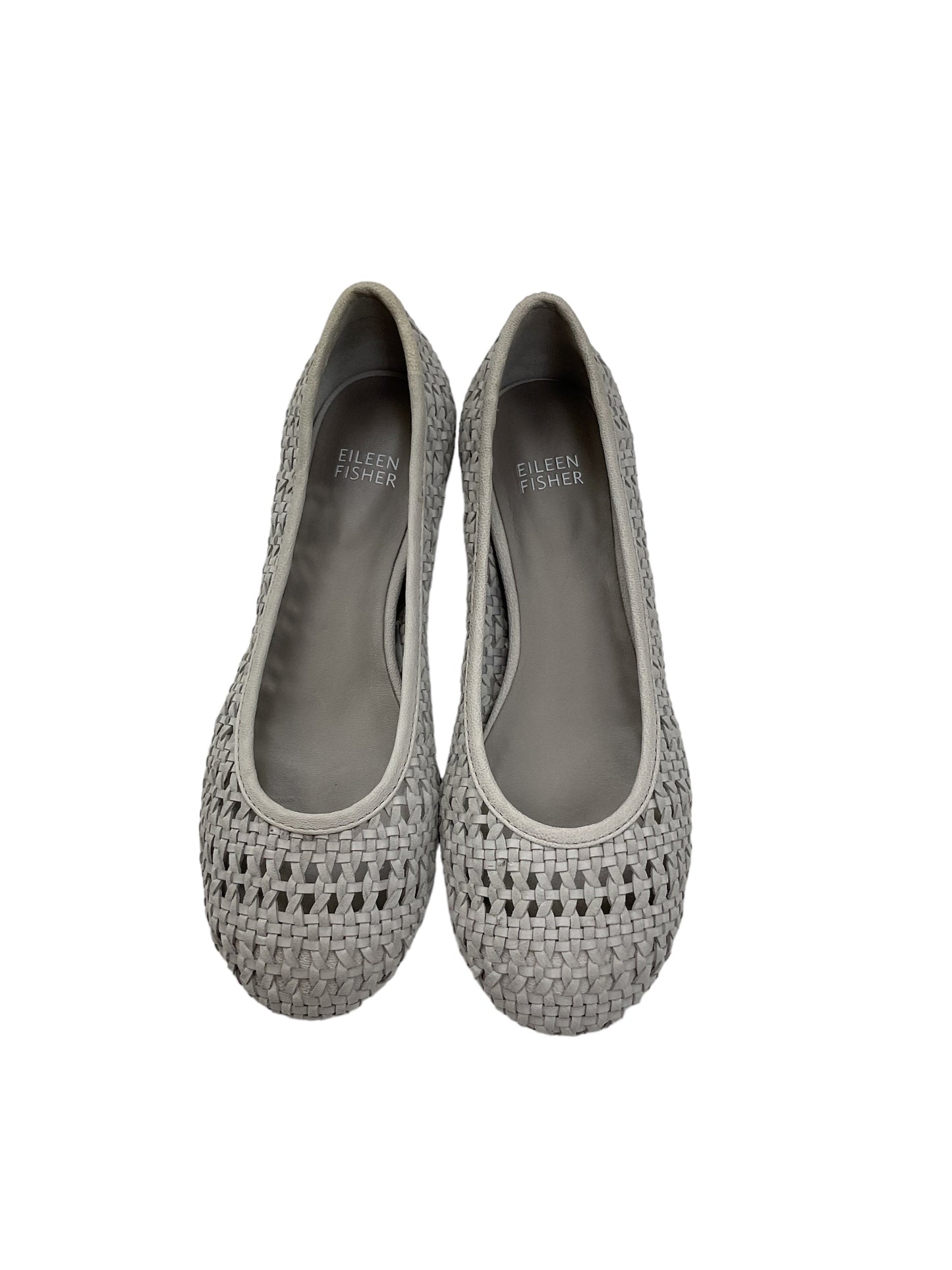 Grey Shoes Flats Eileen Fisher, Size 7