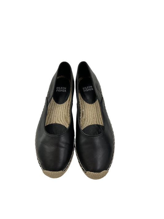 Black Shoes Flats Eileen Fisher, Size 7