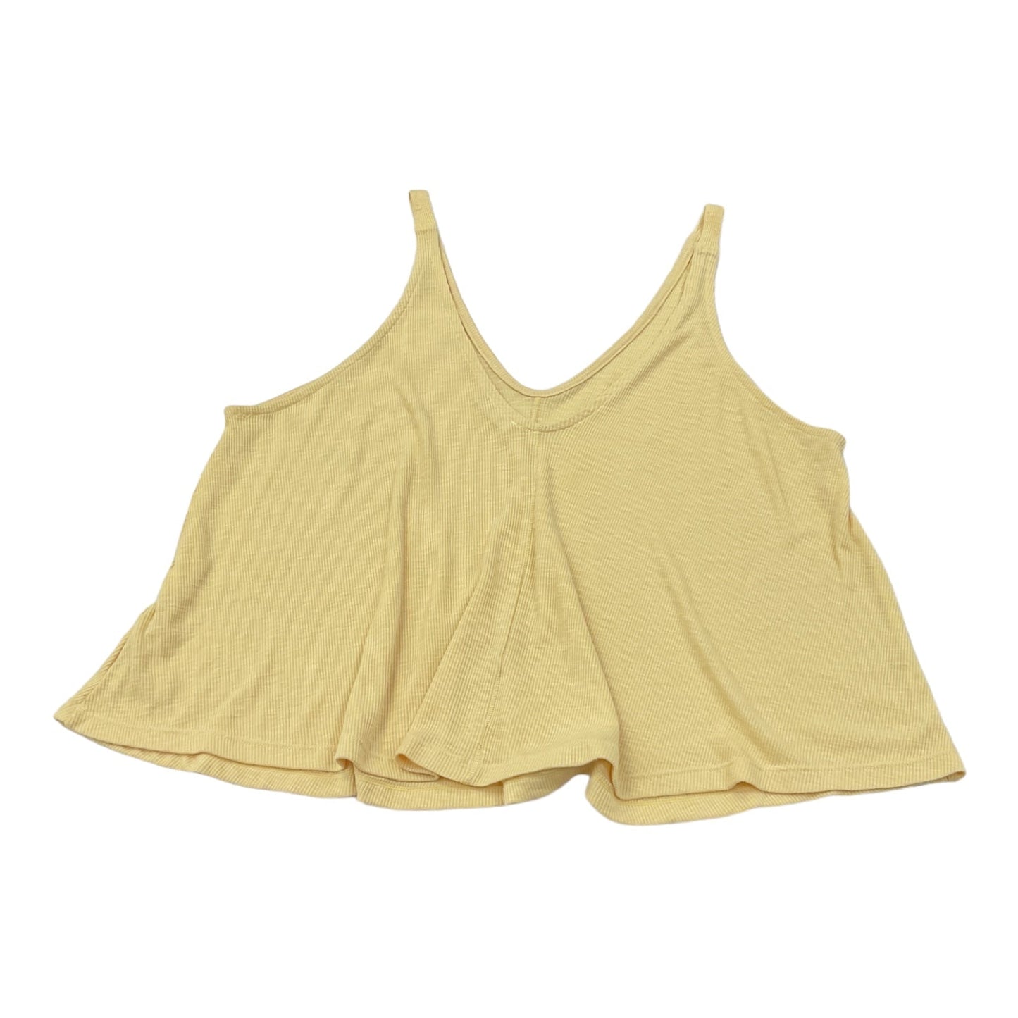 Yellow Top Sleeveless Free People, Size S