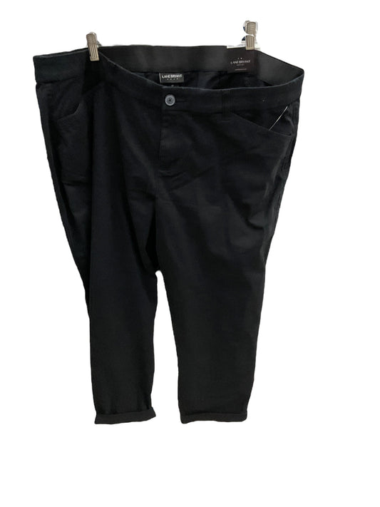 Pants Cropped By Lane Bryant In Black, Size: 1x