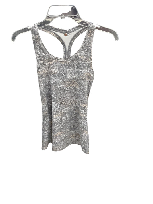 Athletic Tank Top By Lululemon In Grey, Size: 6