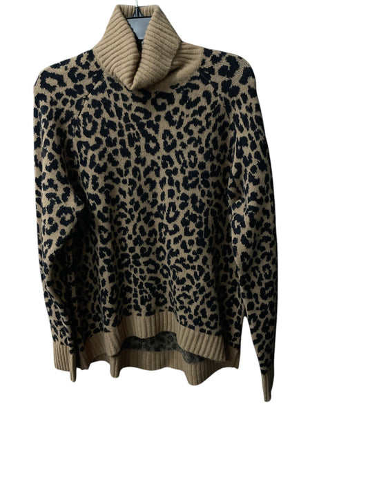 Sweater By J. Crew In Animal Print, Size: L