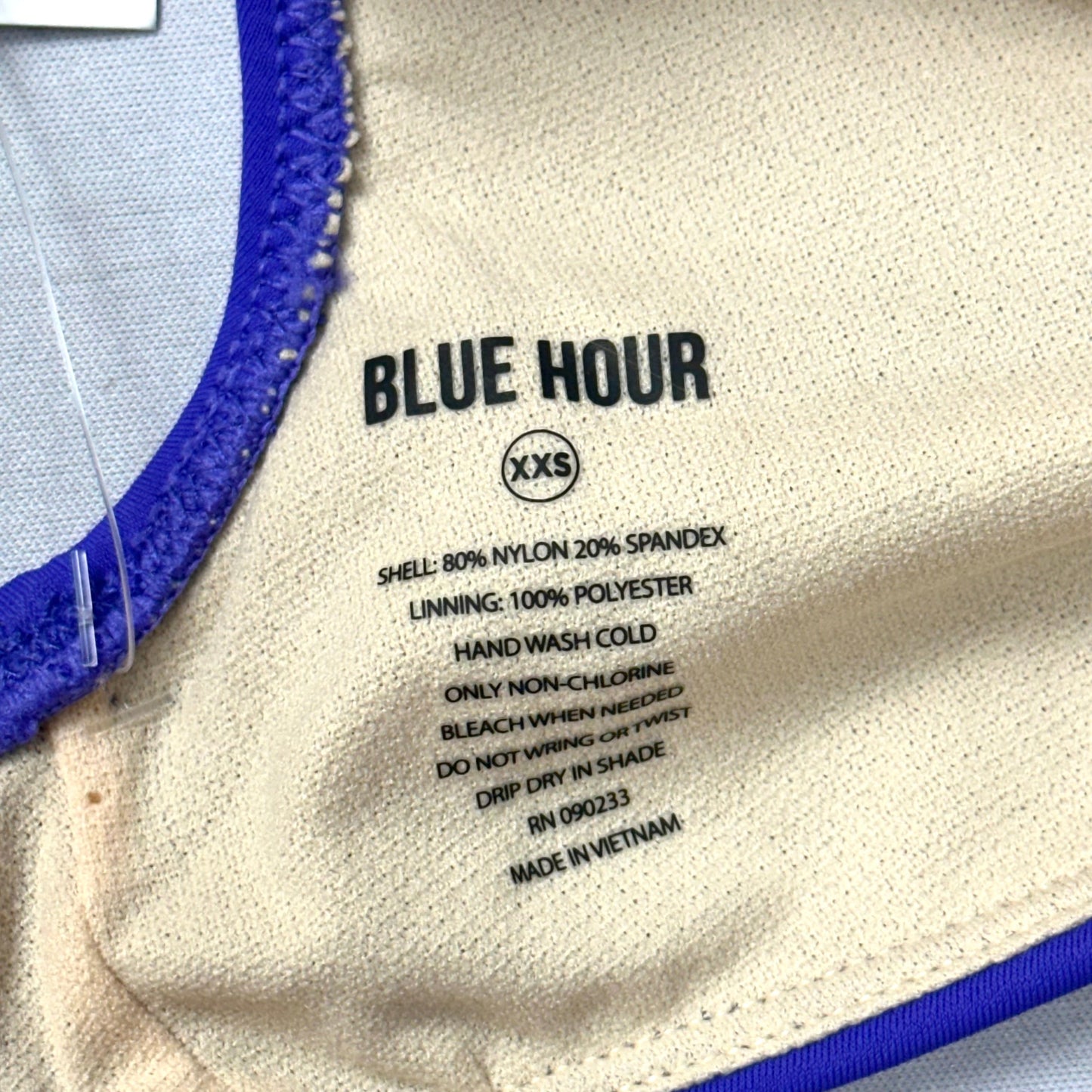 Swimsuit Top By Pacsun In Purple, Size: Xxs