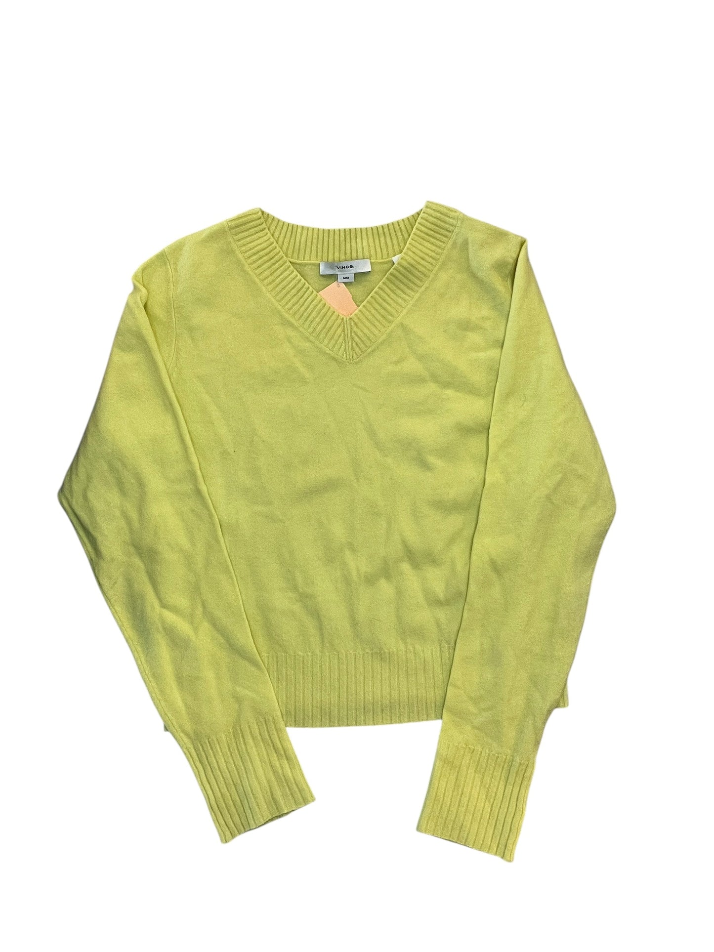 Sweater By Vince In Yellow, Size:M