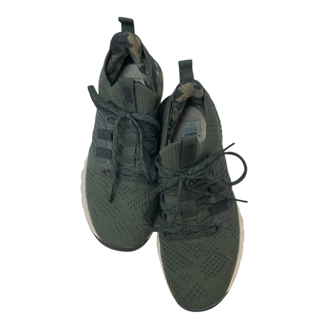 Shoes Athletic By Under Armour In Green, Size:7.5