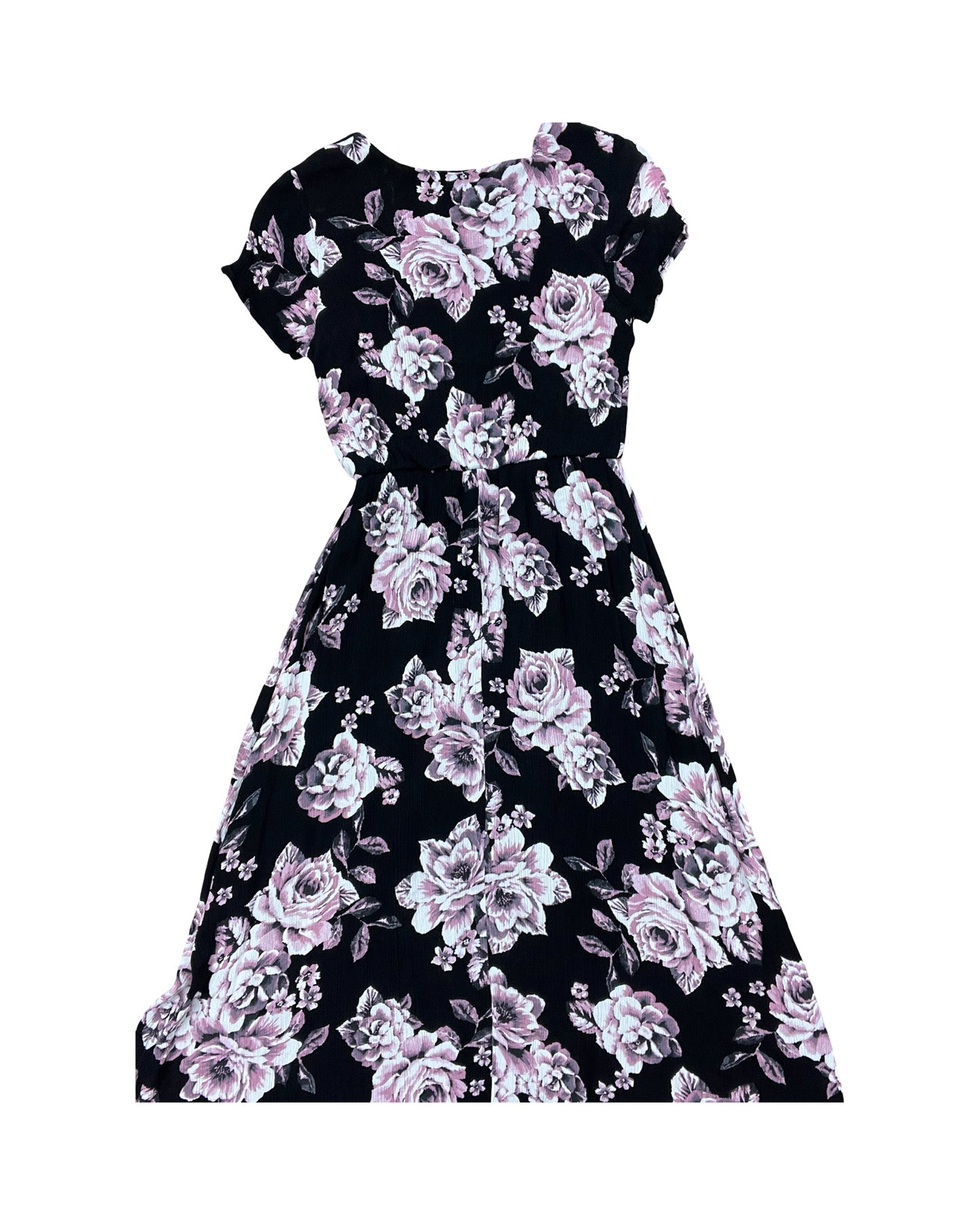 Dress Casual Midi By 143 Story In Black & Pink, Size:S