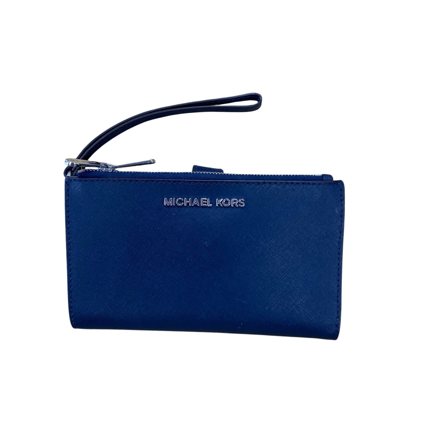 Wristlet Designer By Michael Kors In Blue, Size:Medium