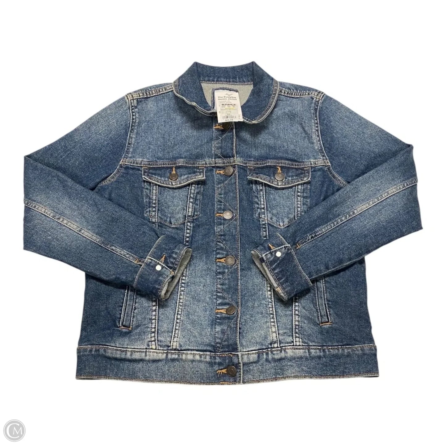 Jacket Denim By Sonoma In Blue Denim, Size: S