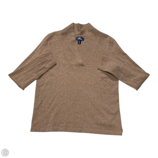 Sweater Cashmere By Lands End In Tan, Size: S