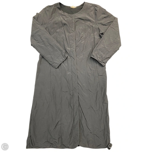 Jacket Designer By Eileen Fisher In Black, Size: Xl