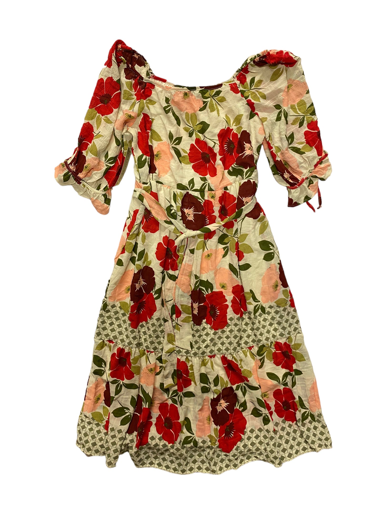 Multi-colored Dress Casual Maxi Cmc, Size L