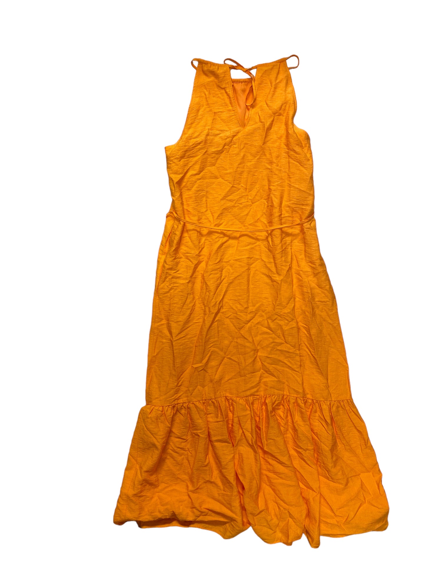 Orange Dress Casual Maxi Inc, Size 4