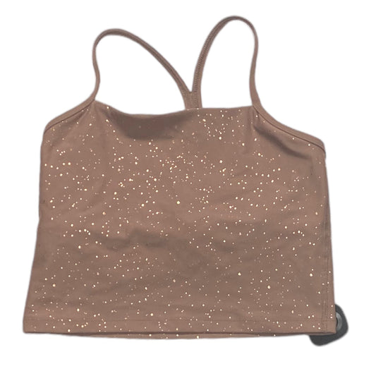 Brown Athletic Bra Beyond Yoga, Size M