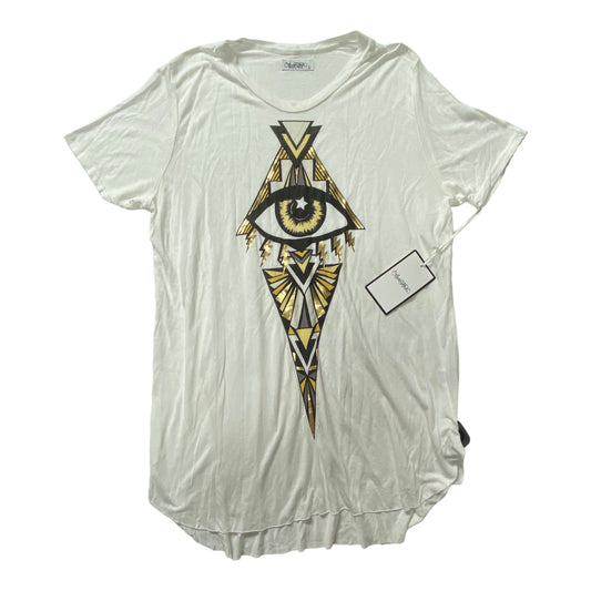 White Top Short Sleeve LAUREN MOSHI, Size L