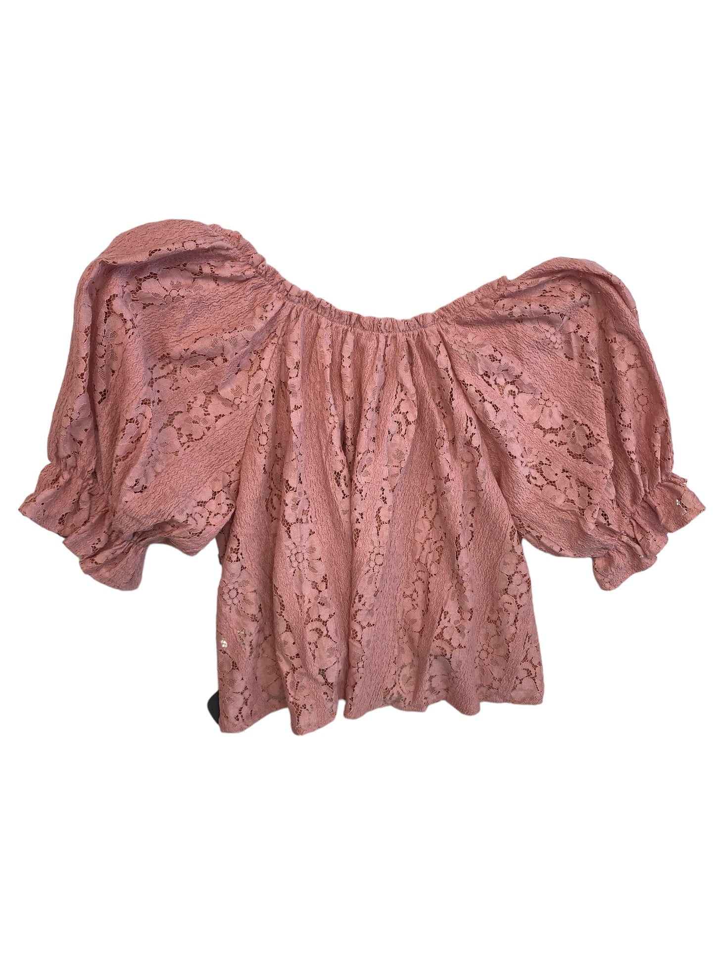 Pink Top Long Sleeve Free People, Size M