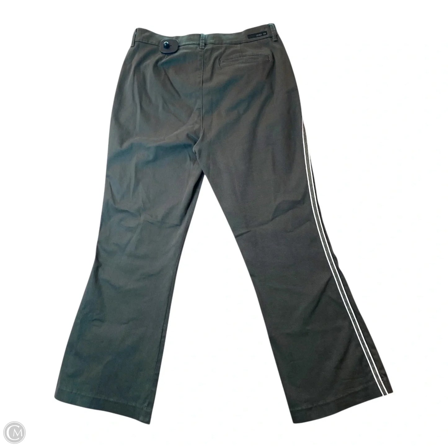 Pants Cropped By Level 99 In Green, Size: 8