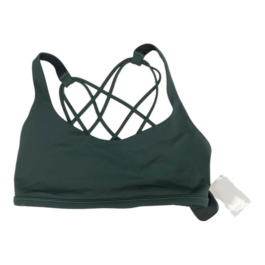 Athletic Bra By Lululemon In Green, Size: 4